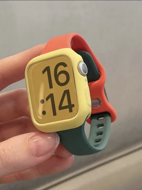 Nice 2 In1 Band Silicone Protective Case for Apple Watch Cover Strap Series 10/9/8/7/6/5/4/3 38mm 40mm 41mm 42mm 44mm 45mm 46mm - Image 6