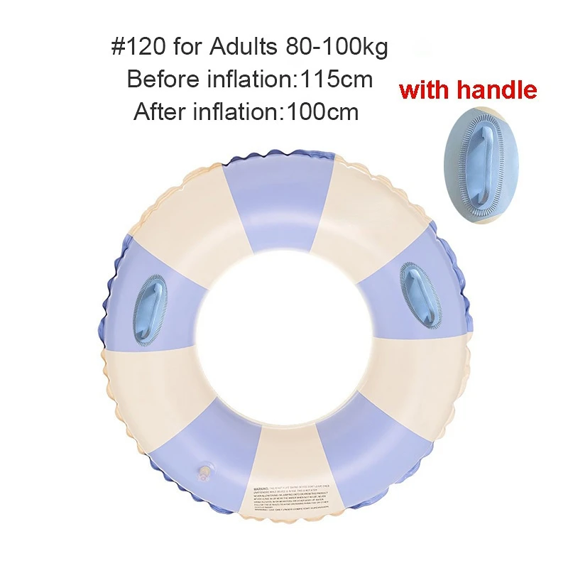 Vaguelly Anello Nuoto Jumbo - Gonfiabile, Righe Colorate, Per Piscina, Spiaggia, Feste - Foto 10