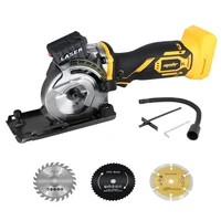 Cordless Mini Circular Saw Compatible with Dewalt 18V 20V Battery Cutting Depth 1-2/11'',Laser Guide for Wood, Plastic(TOOL ONLY 1