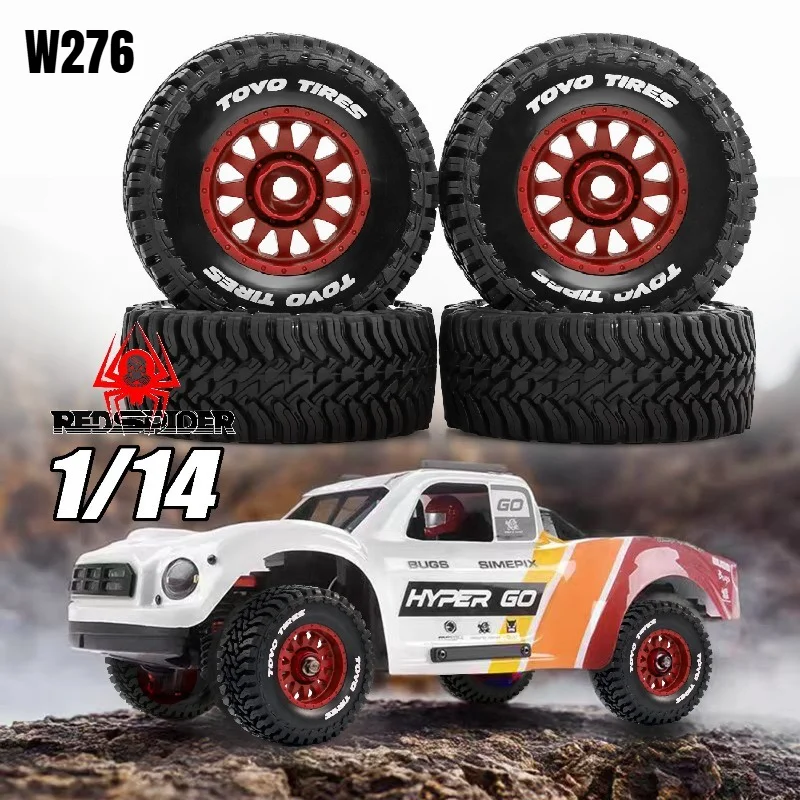 Voiture RC 4x4 Tout Terrain 2.4GHz - Bleu, Rouge, Vert, Noir, Blanc