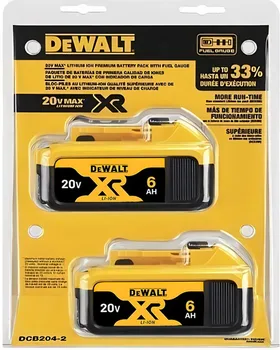 New Original DeWalt 20V 6.0Ah18650 Lithium Rechargeable Batteries  suitable DCB184 DCB181 DCB182 DCB200 Replacement Tool Battery 1