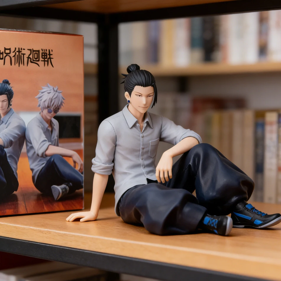 Deluxe Gojo Satoru & Suguru Geto Sitting Pose Collectible Figurine