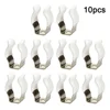 10PCS Narrow Base Tool Spring Terry Clips 10/12/16/19/25/28mm Pipes Clamp Brooms Brushes Rakes Heavy Duty Tool Storage Hangers 2