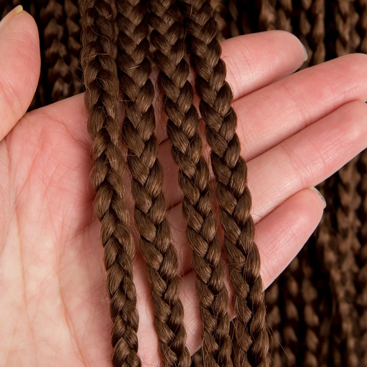 WIGERA Braided Baseball Cap Wig On Sale Box Braid Hair Extensions With Hat Deep Brown Synthetic Hair Cap Wig For Women