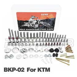 Comprehensive Hardware Bolt and Plastics Fastener Kit (For KTM big)