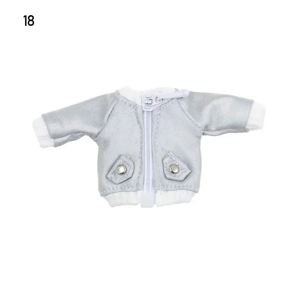 Doll Fashion Outfit Set: Ripped Jeans, Trendy Hoodies, & Cool PU Leather Jackets - Stylish Doll Clothes Accessories