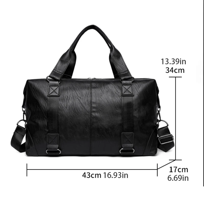 Business crossbody bag, casual commuting handbag, multifunctional shoulder bag, suitable for travel and fitness shoulder bags