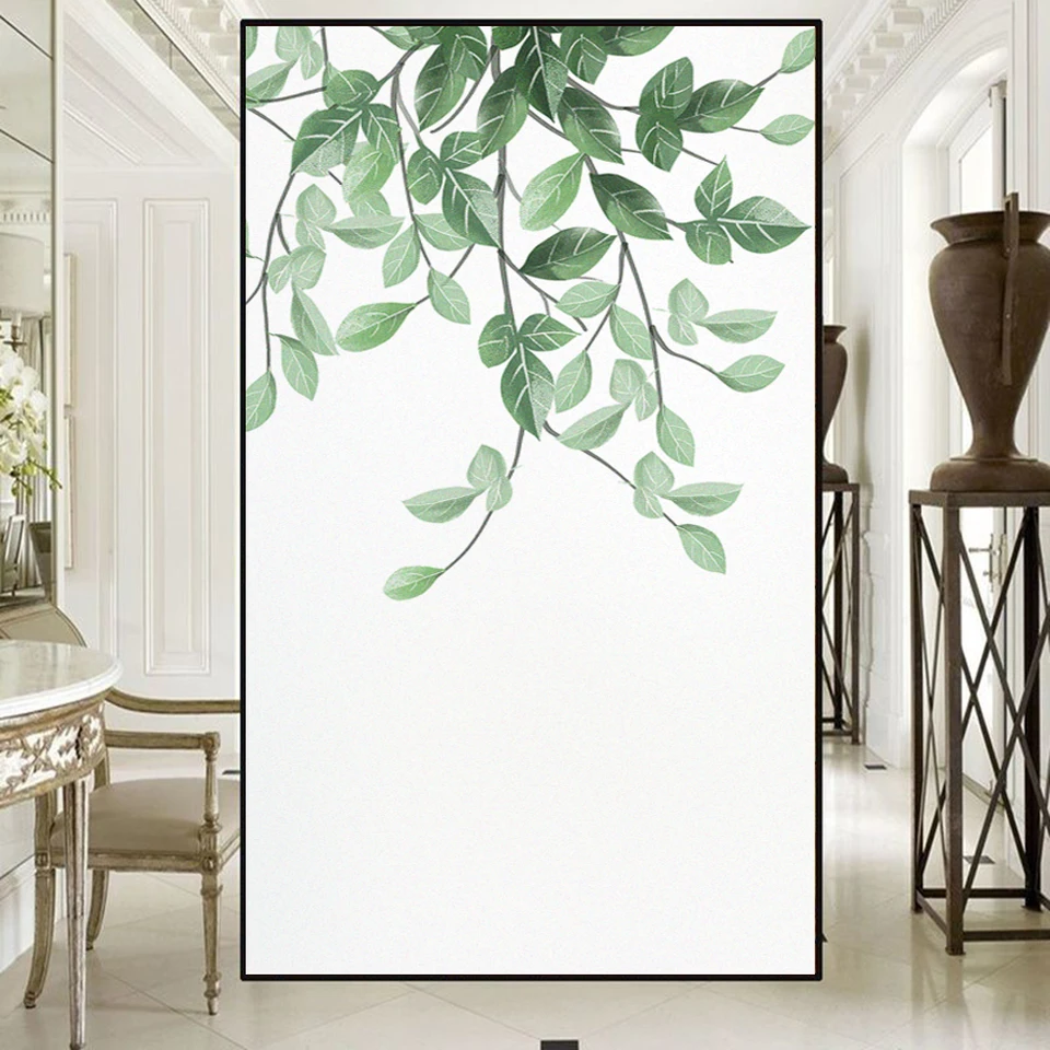 Tree Branch Privacy Window Film – 60x180cm Static Cling Decorative Sticker For Glass | UV & Heat Blocking, No Glue, Shatterproof - View #4