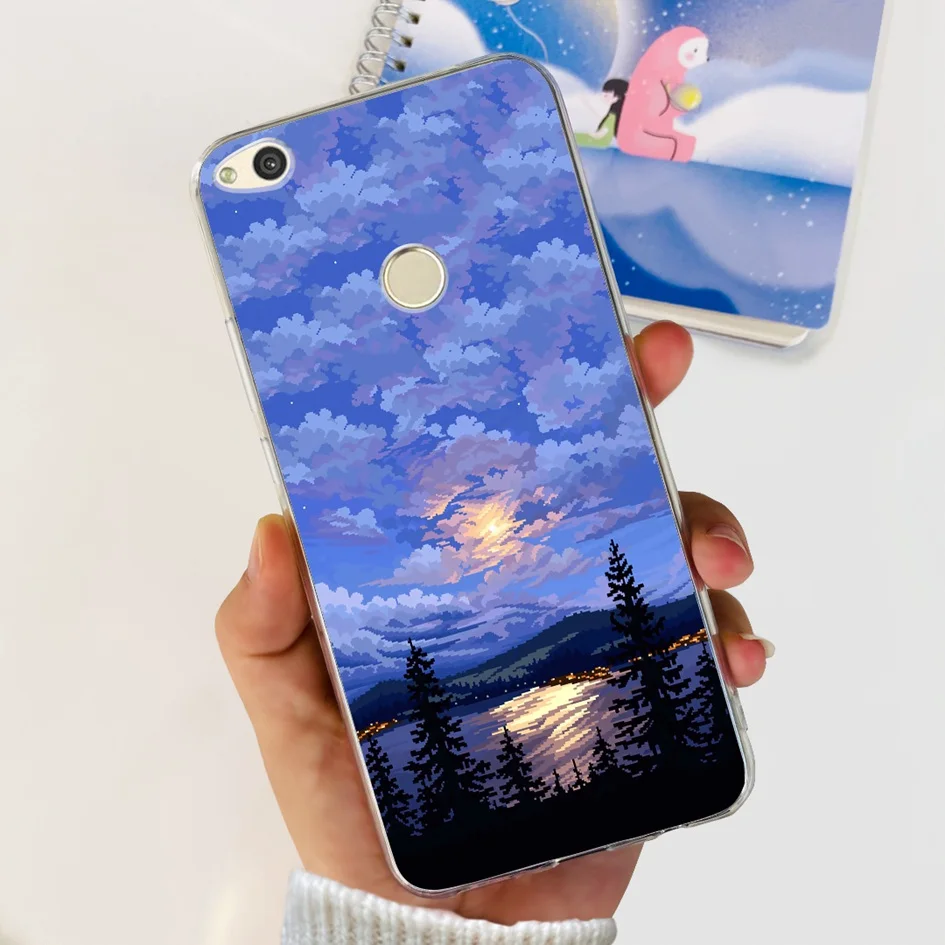 Floral Love Heart Soft Silicone Clear Phone Case