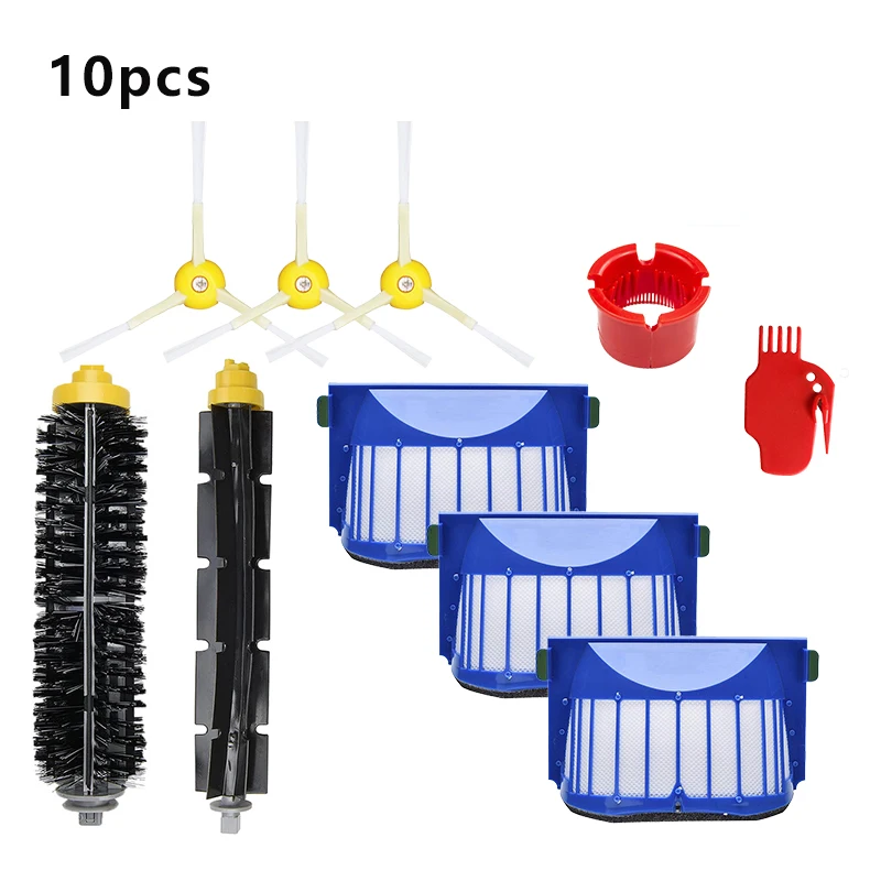Advanced Vacuum Cleaner Replacement Kit with HEPA Filter and Main Side Brush