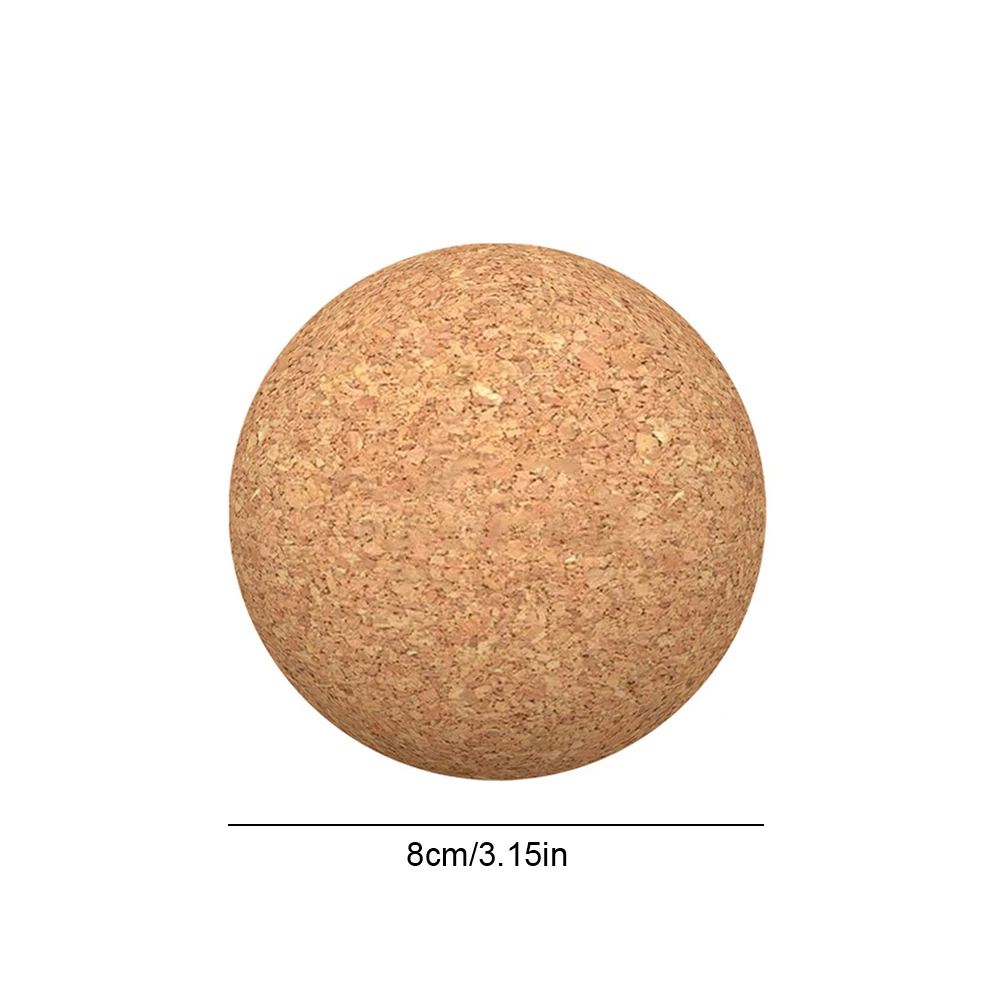 Cork Massage Ball Yoga Therapy Ball Therapy Myofascial for Myofascial Release for Rigger Point