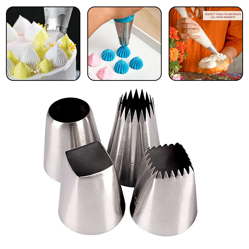 

Набор наконечников для украшения торта из нержавеющей стали