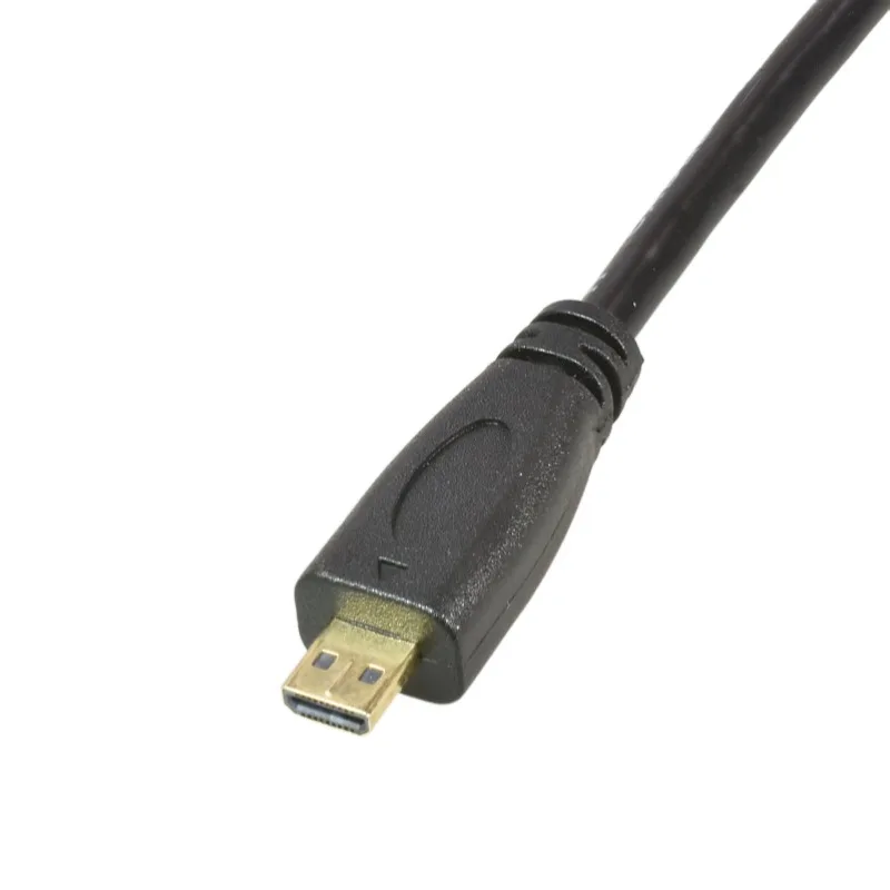 1080p 3D Micro HDMI-compatible to Mini HDMI-compatible Cable GoPro Sony Projector's Public to Public hdmi cable adapter conversion cable adapter hdmi extension cable micro hdmi to hdmi cable