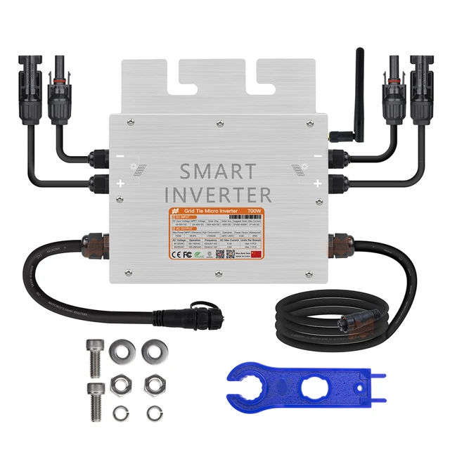 400W /700W Grid Tie Solar Inverter IP65, 18 ~ 50VDC zu AC 120V