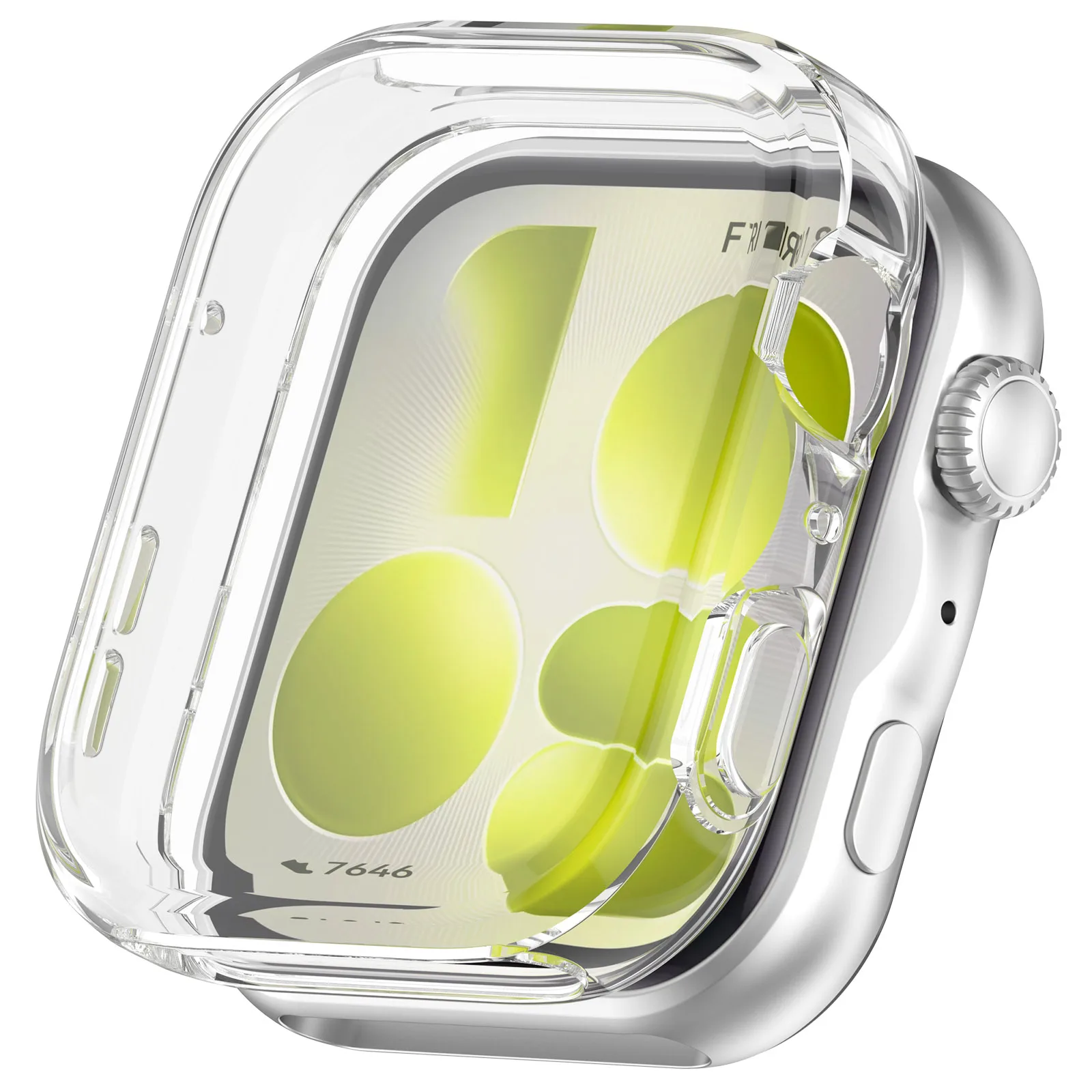 Enhanced TPU Protective Case for Huawei Watch Fit - All-Around Bumper Shell & Screen Protector Cover