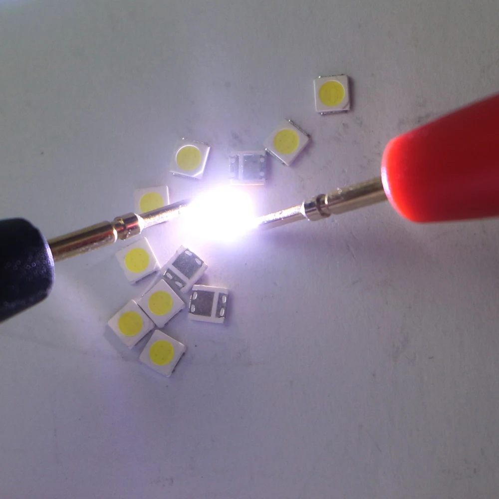 TKDMR 1000/500pcs LED Backlight High Power Dual Core 1.5W 3030 3V Cold White TV Application 150LM Toepassing 3030 Smd Diode