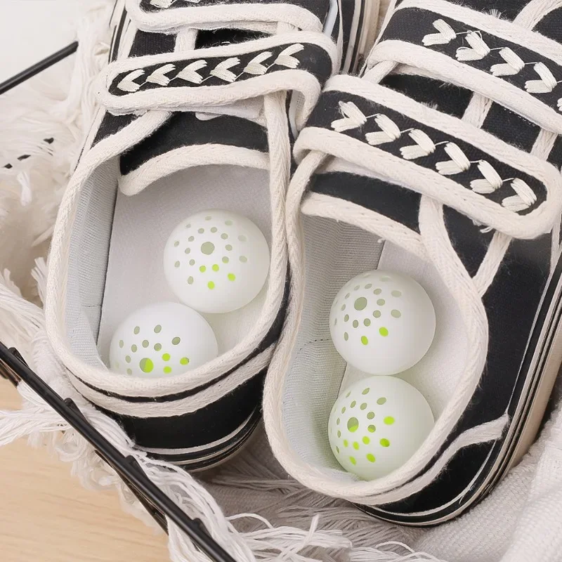 Odor Eliminating Balls Multifunction Shoes Deodorant Balls Tea Scent Fresheners 12/2pcs