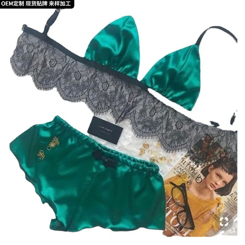 Sexy Seductive Two-Piece Set Intimate Underwear Cross-Border Processing Passionate Comfortable Special Use Clothing Bra