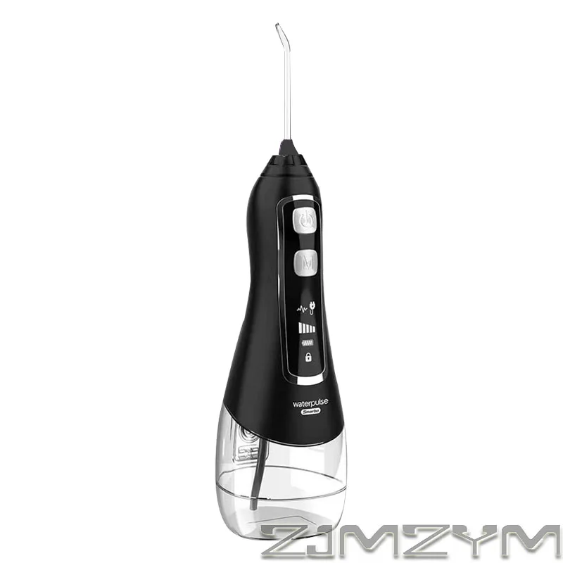 가정용 또는 여행용 휴대용 구강세척기 320ML 충전식 전동 물세척기 방수 치아 세척기 (일상 치아 관리용)