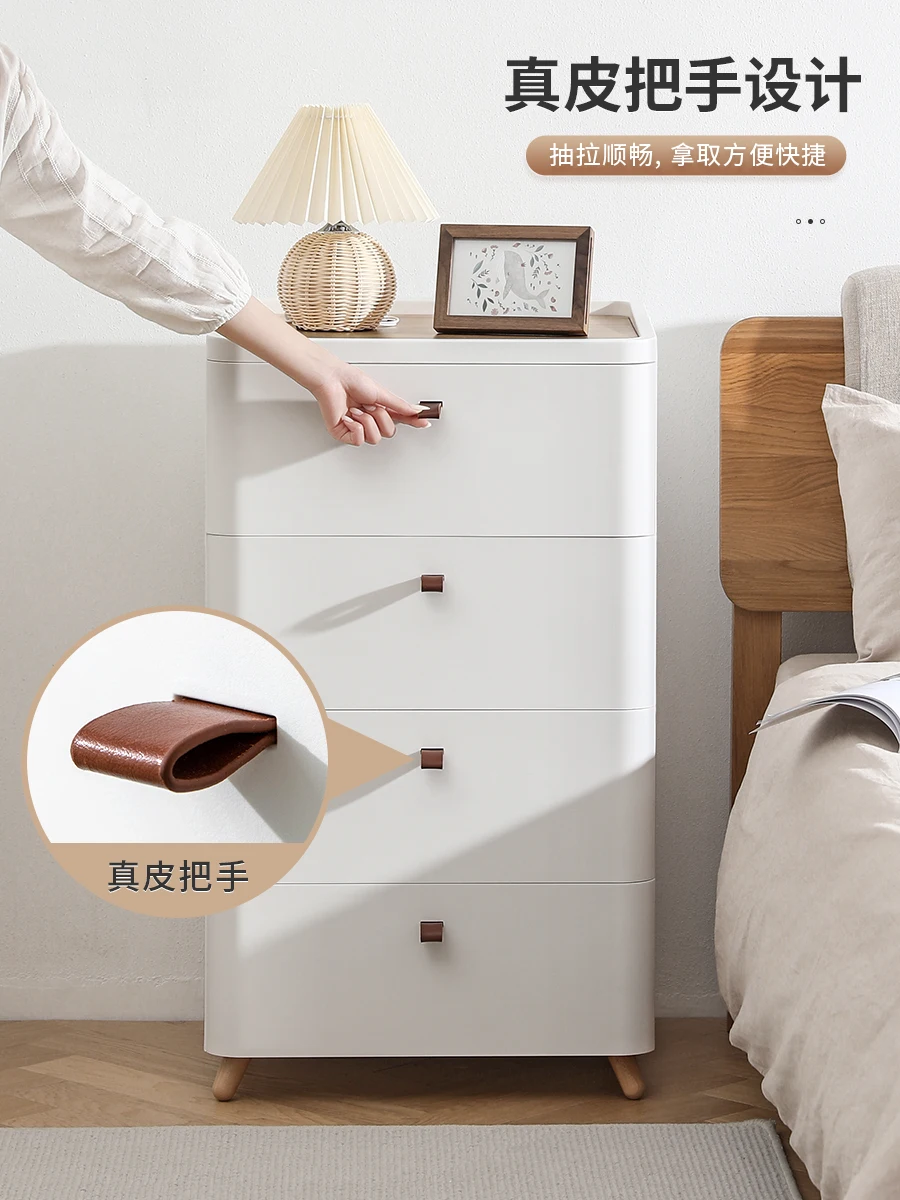 Cassetti camera da letto comodino Storage gambe in legno bianco comodino  tavolo estetico alto Muebles Para El Hogar mobili industriali - AliExpress