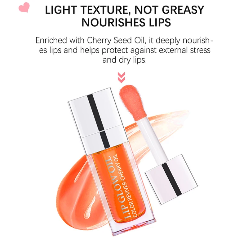 6ml Clear Jelly Lipolie Hydraterende Niet-plakkerige Sexy Plumping Lip Glow Gloss Lip Glazuur Getinte Mode Lippenstift make-up Lipverzorging_voghion.com