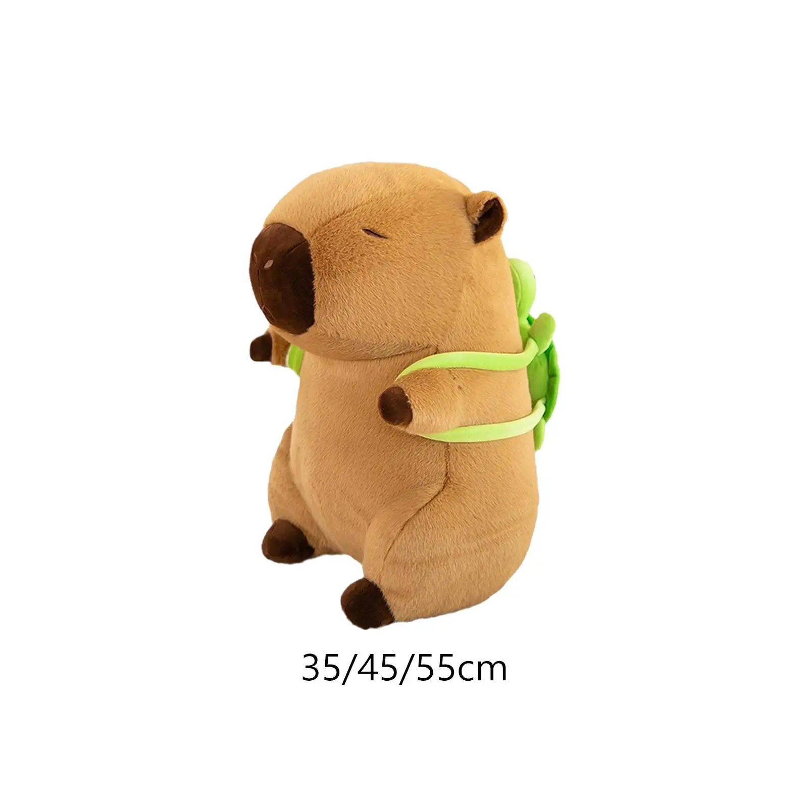 

Cartoon Plush Capybara Figure Toy Movie Character for Home Decor Holiday