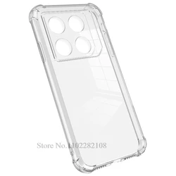 Shockproof Transparent Silicone Back Cover Case - Stylish and Durable Protective Coque s Shell for Infinix GT20 Pro (Transparent Case)