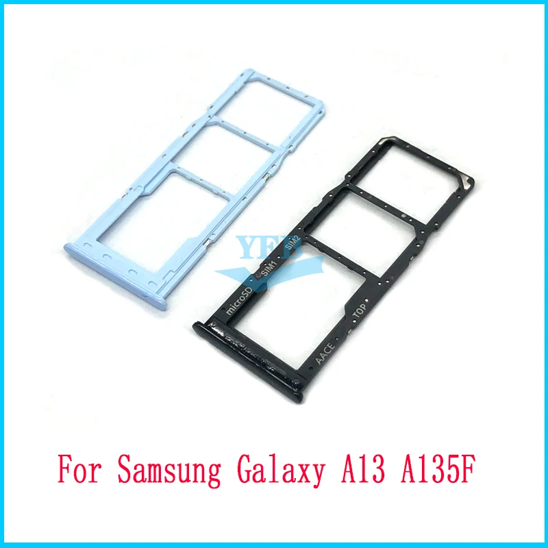 Sim Card Tray SD Card Reader Socket Slot Holder Replacement Part For Samsung Galaxy A13 A23 A33 5G A135F A136U A336B phone sim tray holder