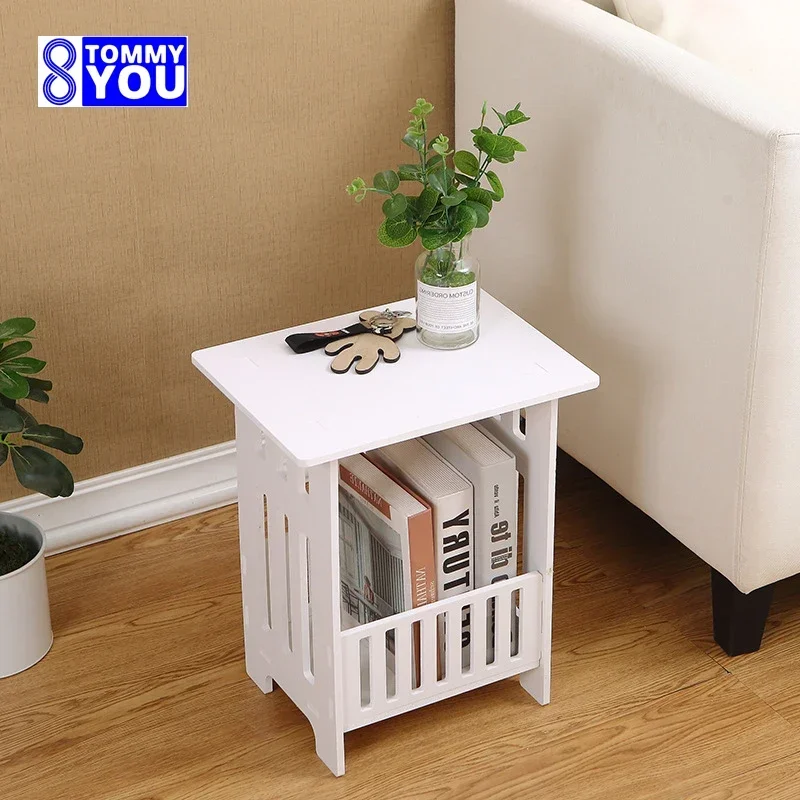 European Style Light Luxury Small Unit End Table Bedside Modern Minimalist  Coffee Magazine Table Simple Rural Casual Side Table