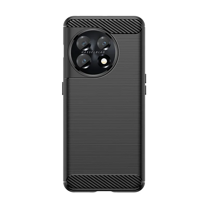 Shockproof Soft Carbon Fiber TPU Phone Bumper Case Cover