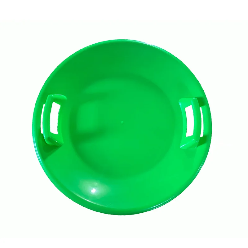 Heavy-Duty Downhill Flying Saucer Round Disc Plastic Winter Outdoor Cold Resistant Snow Sledge