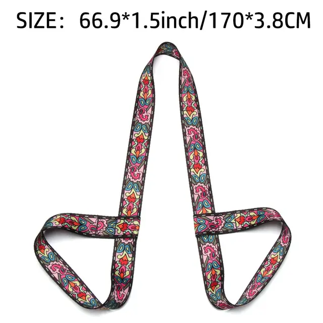 Multicolor Sports Accessories Fitness Exercise Stretch Carry Straps Yoga Belt Sport Sling Shoulder Yoga Mat Strap Belts 4