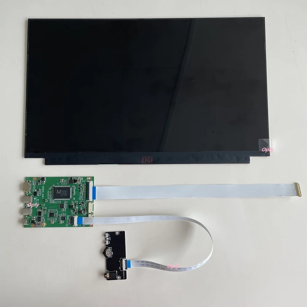 Mini-compatível com Hdmi Tipo-c Micro Usb Led Controller Board Kit Lq156m1jw25 Lq156m1jw26 Lq173m1jw03 Lq173m1jw12 1920x1080 Edp - Imagem 6