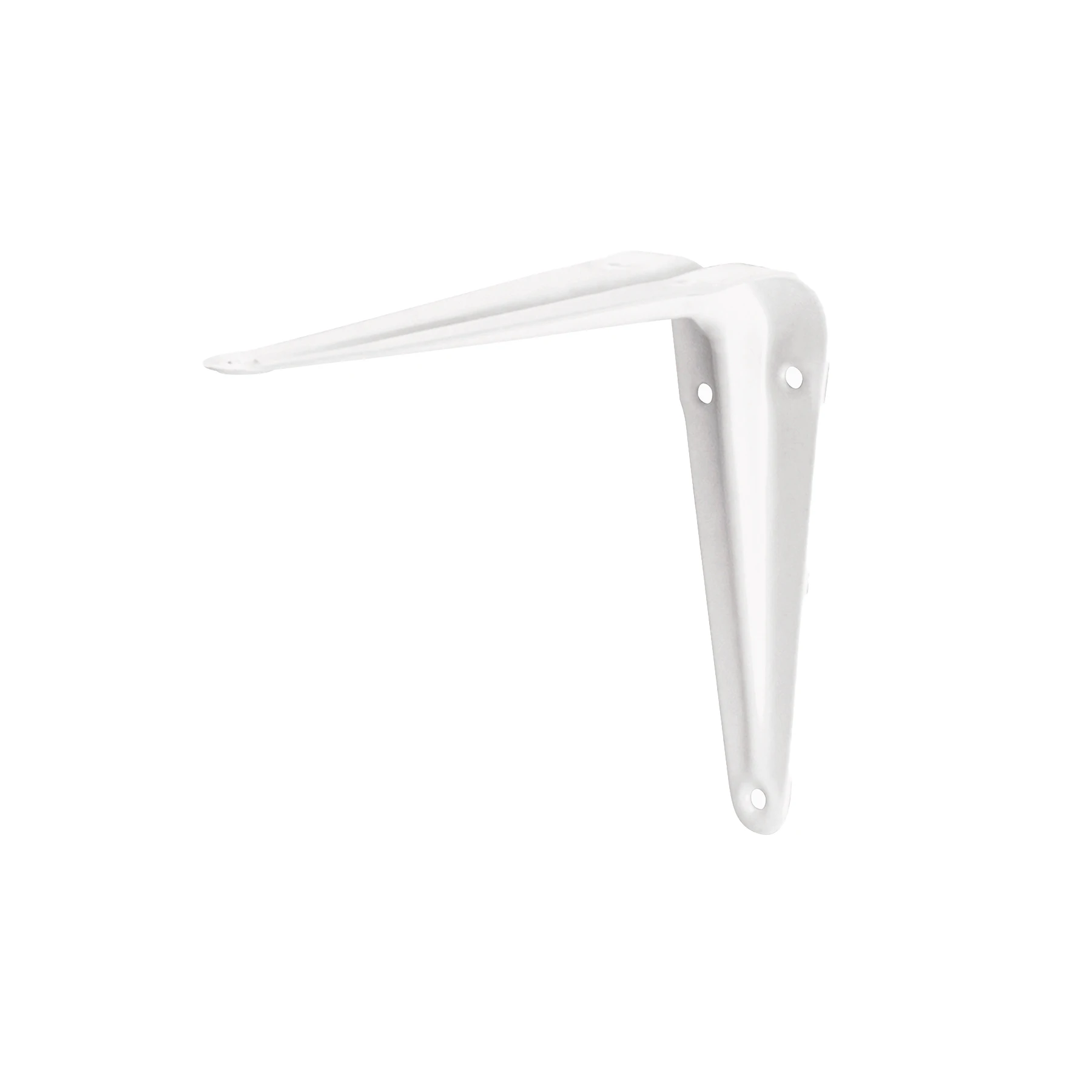 2pz Ménsula de acero blanca 4 x 5', FIERO 44000