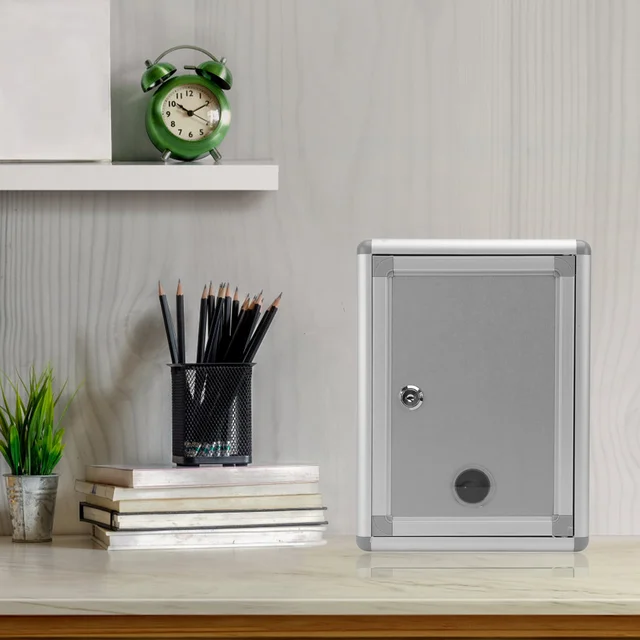 Kreatív Javaslat Doboz Retro Dekoráció Ki A Ajtó Kis Postafiók Alumínium Ötvözet Fém - Image 2