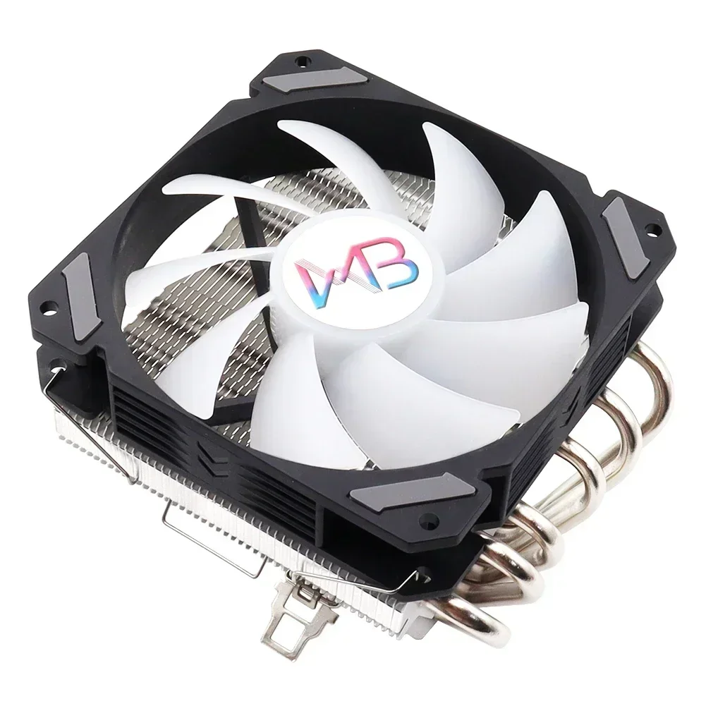 Ventilador do Radiador do Processador Central de Argb Refrigerador do Perfil Baixo Pwm 4pin 120 Milímetros Lga 1150 1151 1155 1200 1700 2011 v3 X79 X99 Am3 Am4 Am5 Rgb Ultra Fino - Imagem 6