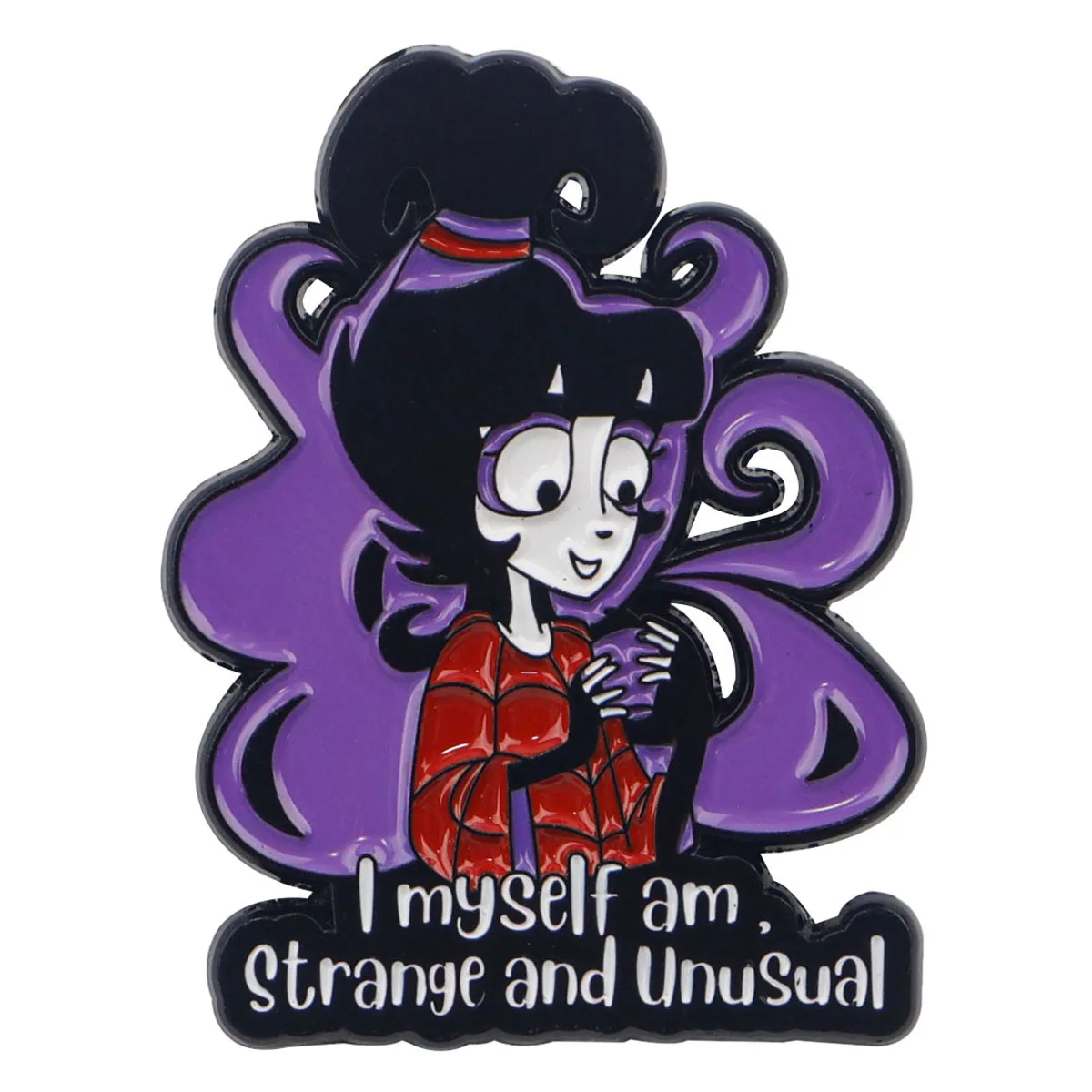 Enamel Pin: Comedy Horror Anime Figure Brooch - Fashion Accessory