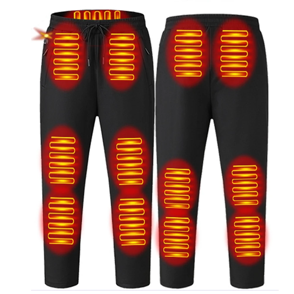 Thermal Heated Pant Casual Electric Heated Trouser USB Charging Winter Trouser Smart Pants Outdoor Hiking Pants For casual pants,hiking pants