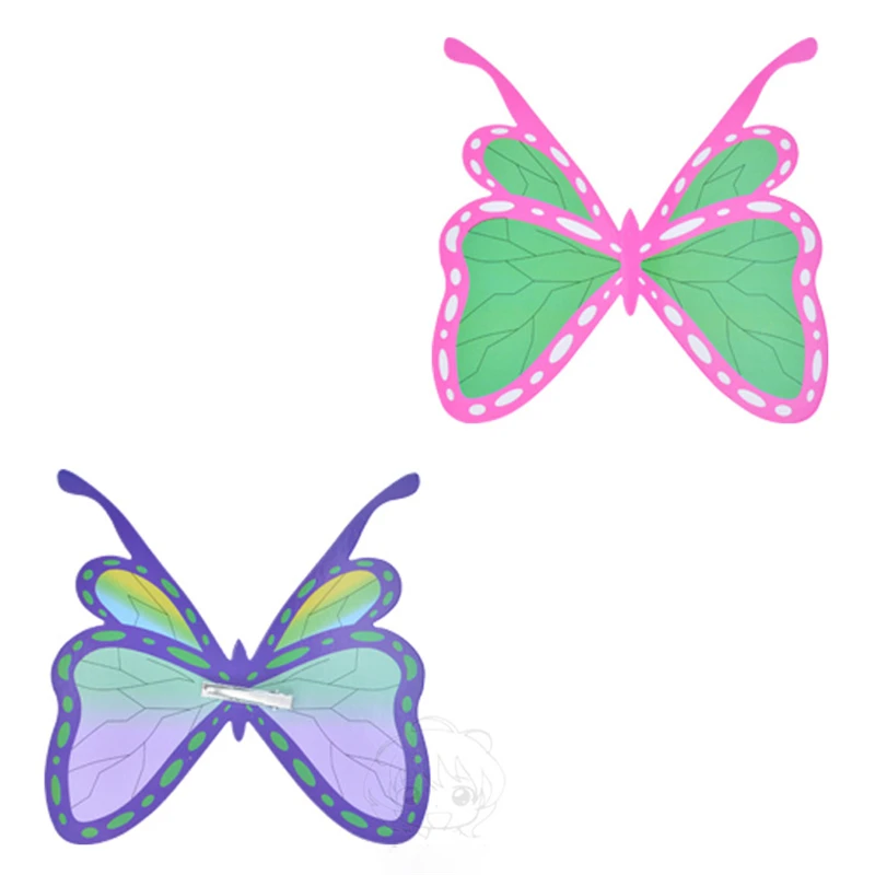 1pcs Cosplay Tsuyuri Kanawo Kochou Shinobu Headwear Butterfly Cosplay Hairpin Hair Clip Headwear hair accessory pearl hairpins hair clip hair headdress jewelry accessories