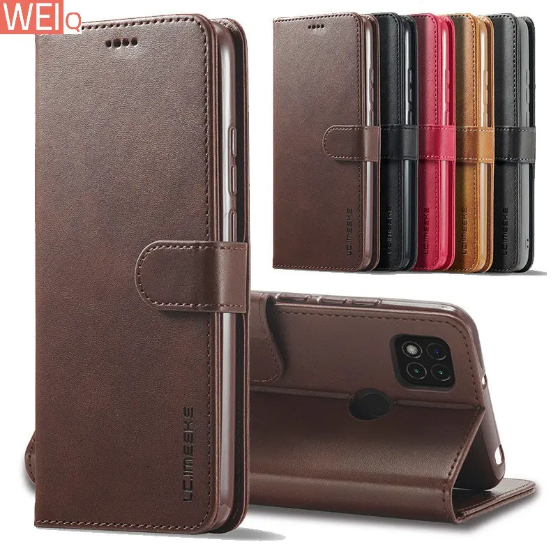 

Case For Redmi 10A Case Leather Vintage Phone Case On Coque Redmi 10A Case Flip Magnetic Wallet Cover For Xiaomi Redmi 10A Cover