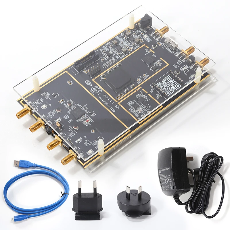 SDR 소프트웨어 정의 라디오, 듀얼 채널 트랜시버, ettus USRP B210 과 호환 가능, USB3.0, 70MHz - 6GHz