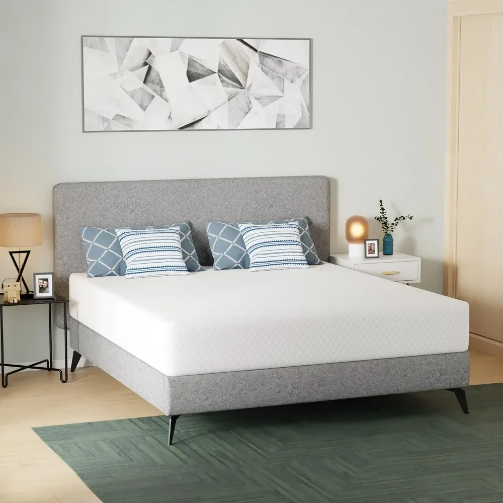 12-inch Gel Memory Foam Mattress Medium Firm Mattresses for Sleep Pressure Relief CertiPUR-US Certified Mattress in a Box, King 2