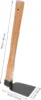 Handle Farming Hoe Garden Iron Convenient Lightweight Hand Head Digging Wooden Gardening Weeding Tool Flower  Agricultural Soil  1