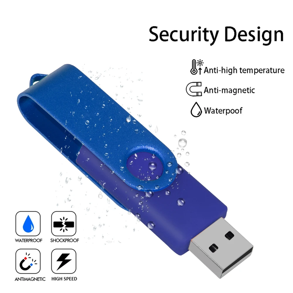 Metal Pen Drive 4GB 8GB 16GB 32GB usb Flash Drives usb stick Memory Stick High Speed Pendrive 64GB USB 2.0 U Disk usb flash drive flash drive