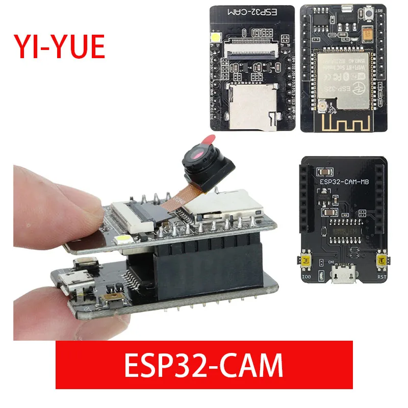 ESP32-CAM-MB-WiFi-Module-Serial-to-WiFi-ESP32-CAM-Development-Board-5V ...