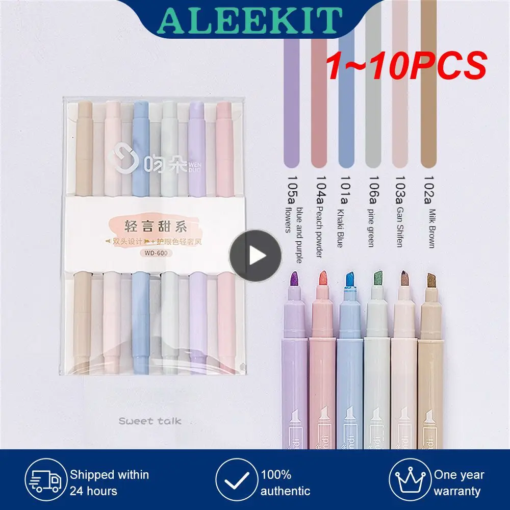 

Набор маркеров-подсветки, цветов, 1-10 шт.