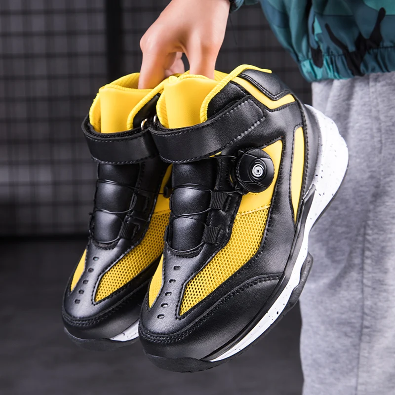 Children's basketball shoes All Seasons Kids' Sneakers Sports Shoes Boys' Running Leisure Breathable Outdoor Shoes Breathable