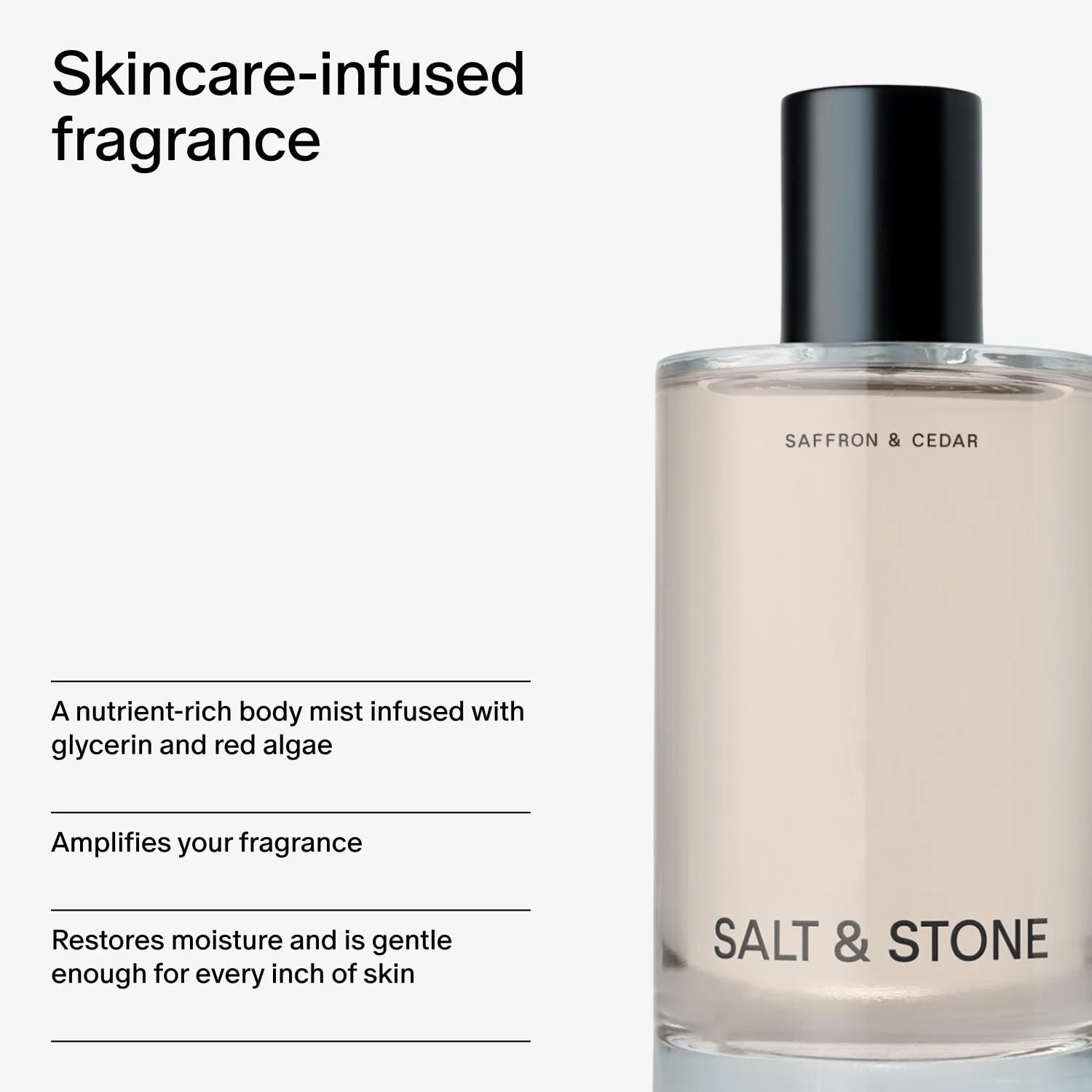 Salt & Stone Saffron & Cedar Eau de Parfum 100ml 3.4fl.oz Spicy Woody Scent 2