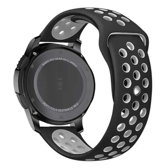 Versatile Silicone Watch Strap - 20mm/22mm