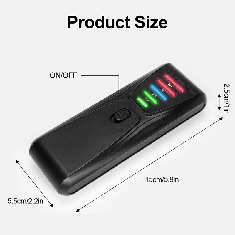 CEA Portable Electromagnetic Field Radiation Detector EMF Meter EMF Detector